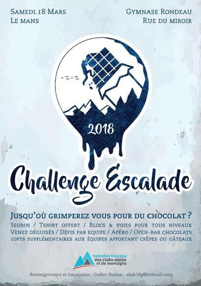 Affiche du Challenge PAULO 2018 Affiche du Challenge PAULO 2018